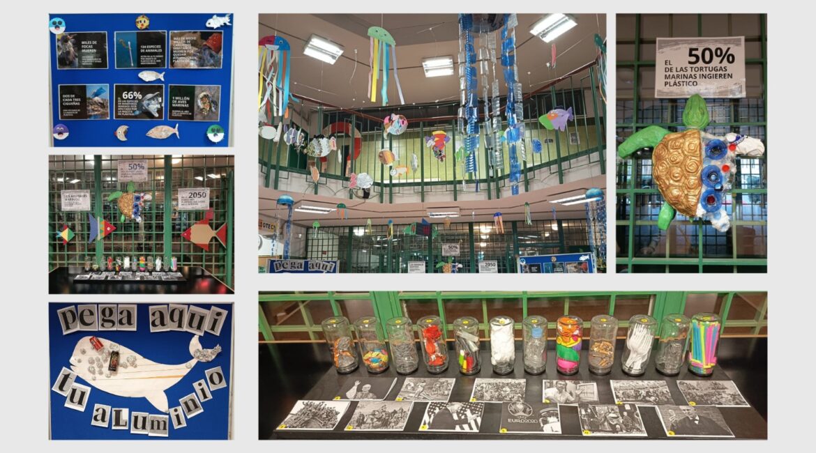 Los estudiantes del IES Bajo Cinca impulsan una campaña para mejorar el reciclaje en el instituto