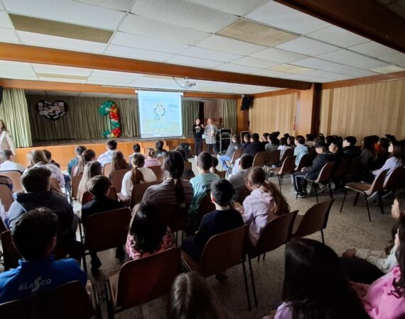El proyecto ECOPAL llega a las aulas de Fraga: los escolares se convierten en «antenas» para una comunidad más compasiva