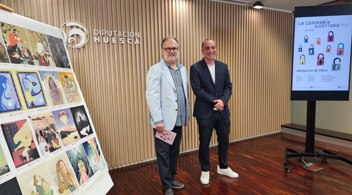 La Compañía Ilustrada 2026 llena de misterio, lectura e ilustración las bibliotecas de la provincia de Huesca