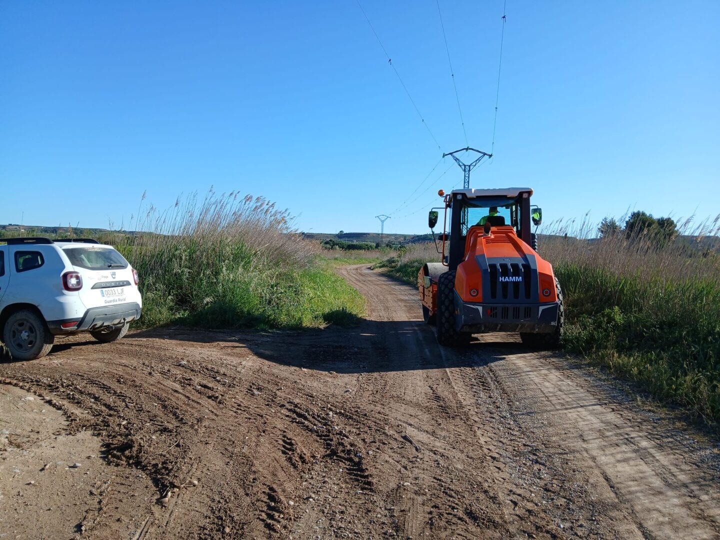 Mantenimiento caminos tierra