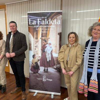 El Ayuntamiento de Fraga presenta el programa del Día de la Faldeta 2026