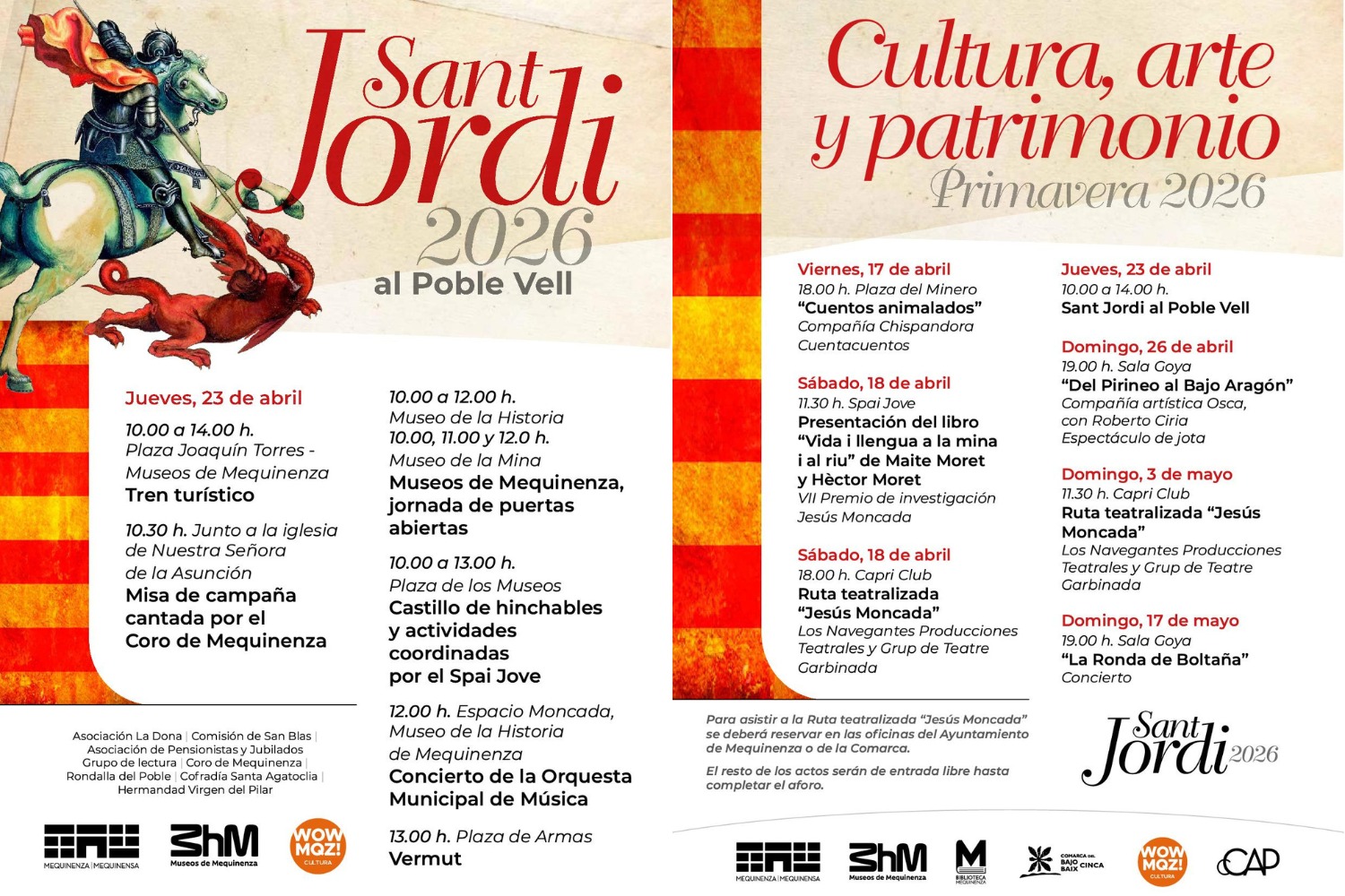 San Jordi Mequinenza