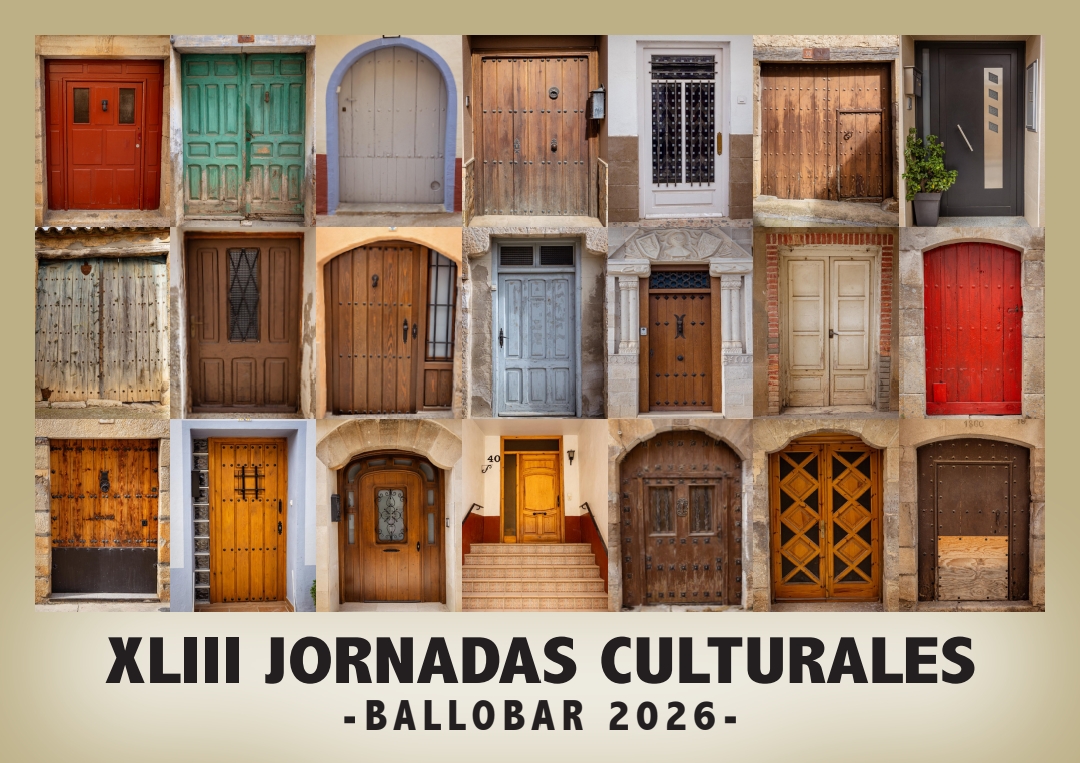jornadas culturales ballobar 2026