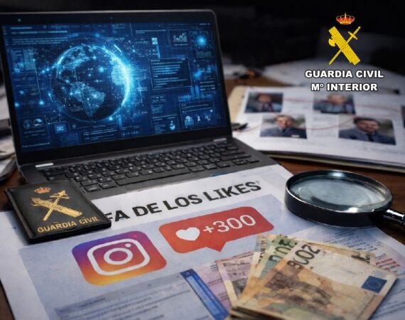 Investigados por Guardia Civil: así engañaban a usuarios de Instagram en Aragón y Andalucía con la estafa de los “likes”