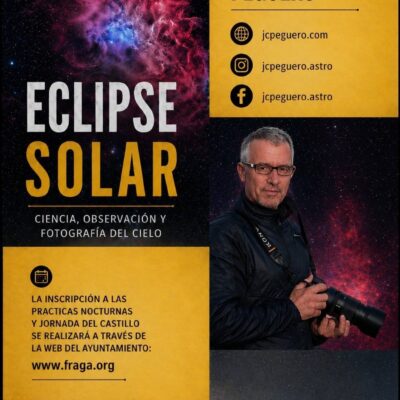 Fraga prepara dos jornadas de ciencia, observación y fotografía sobre el eclipse solar