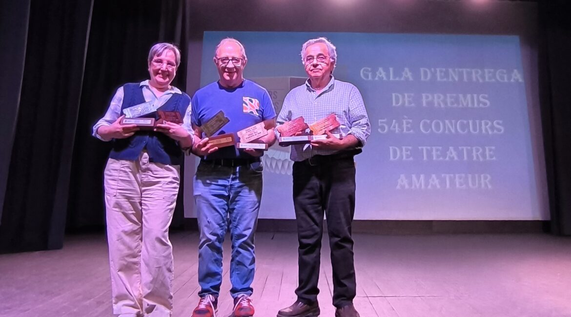 Teatro Génesis de Fraga logra cinco premios en el concurso de Arenys de Mar