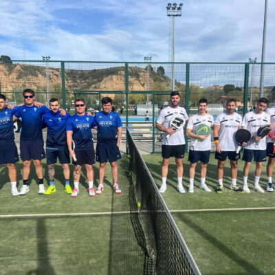 El Club Pádel Fraga suma una victoria clave de su equipo federado