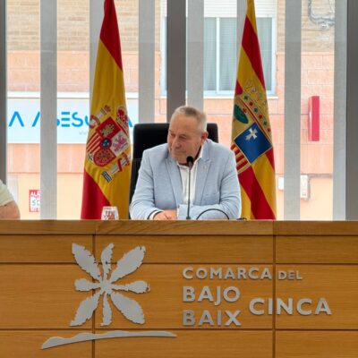 Se confirma la renuncia del presidete de Comarca para incporporarse a la Diputación Provincial
