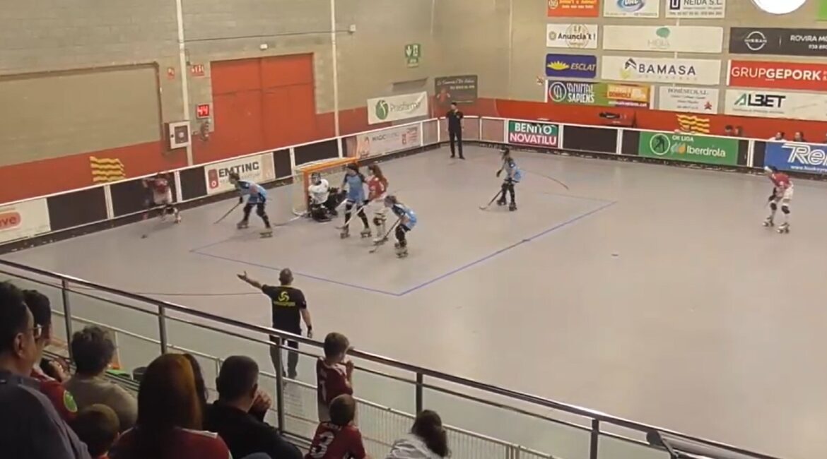 El Club Patín Esneca Fraga se impone al Manlleu por 1-4