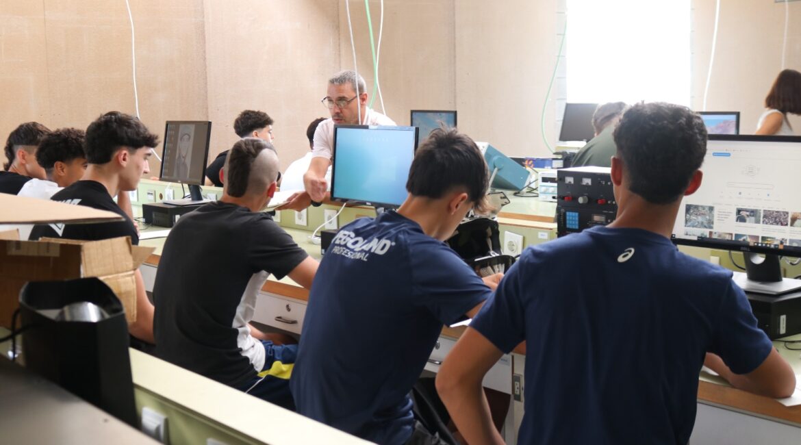 El Centro de FP Santa Agatoclia de Mequinenza se suma a la Semana de la Formación Profesional