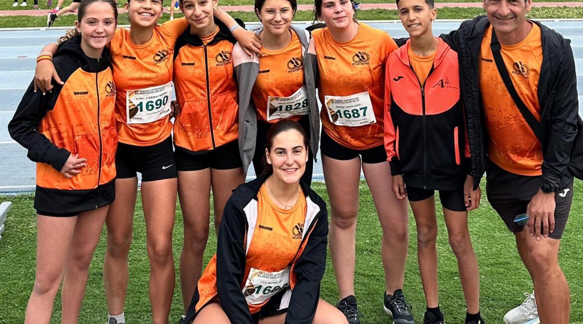 El Club Atletismo Fraga logra ocho medallas en los Campeonatos Provinciales Sub-14 y Sub-16
