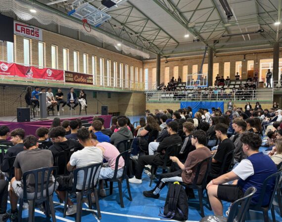 La 2ª edición de Futurízate tiende puentes en Fraga entre estudiantes y empresas gracias a la FP