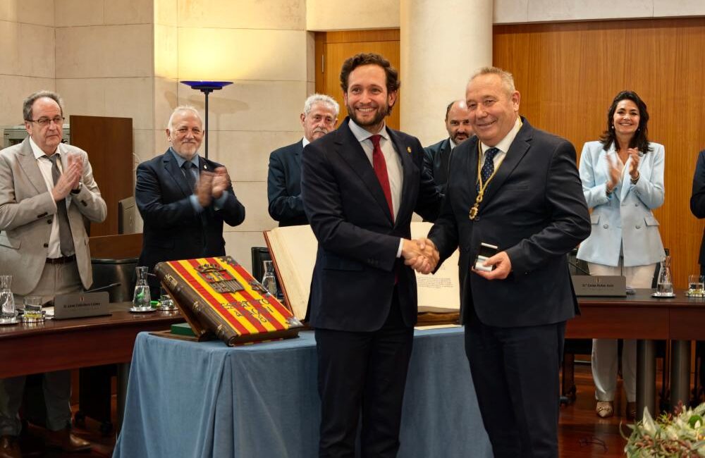 El alcalde de Ontiñena, Javier Ferrer, ya es diputado en la DPH