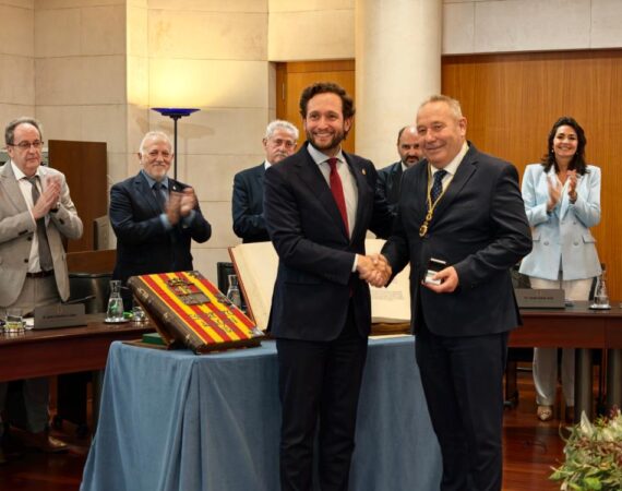 El alcalde de Ontiñena, Javier Ferrer, ya es diputado en la DPH