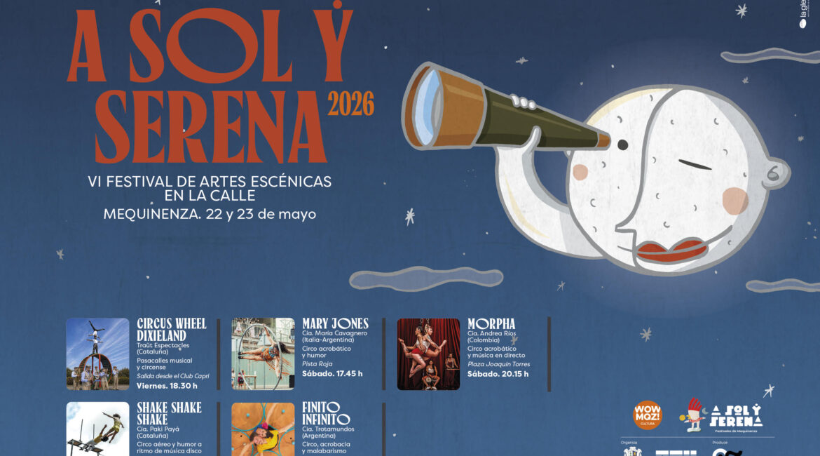 Los días 22 y 23 de mayo se celebrará A Sol y Serena en Mequinenza