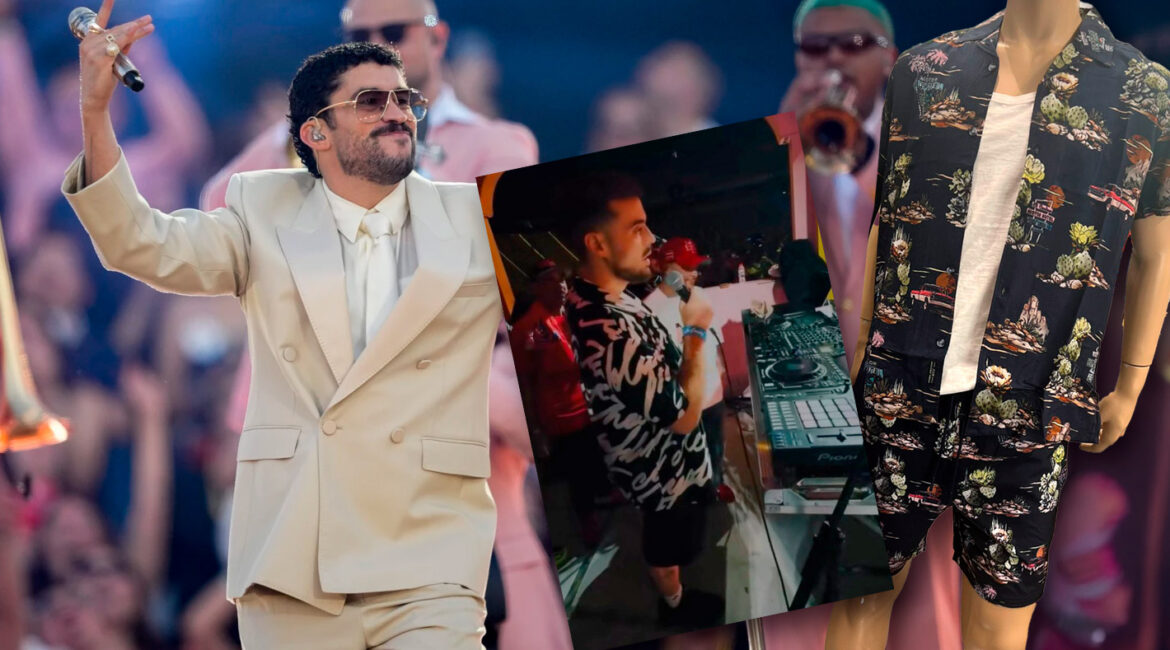 El estilo de Ibai Llanos en el concierto de Bad Bunny, también lo puedes encontrar en Fraga