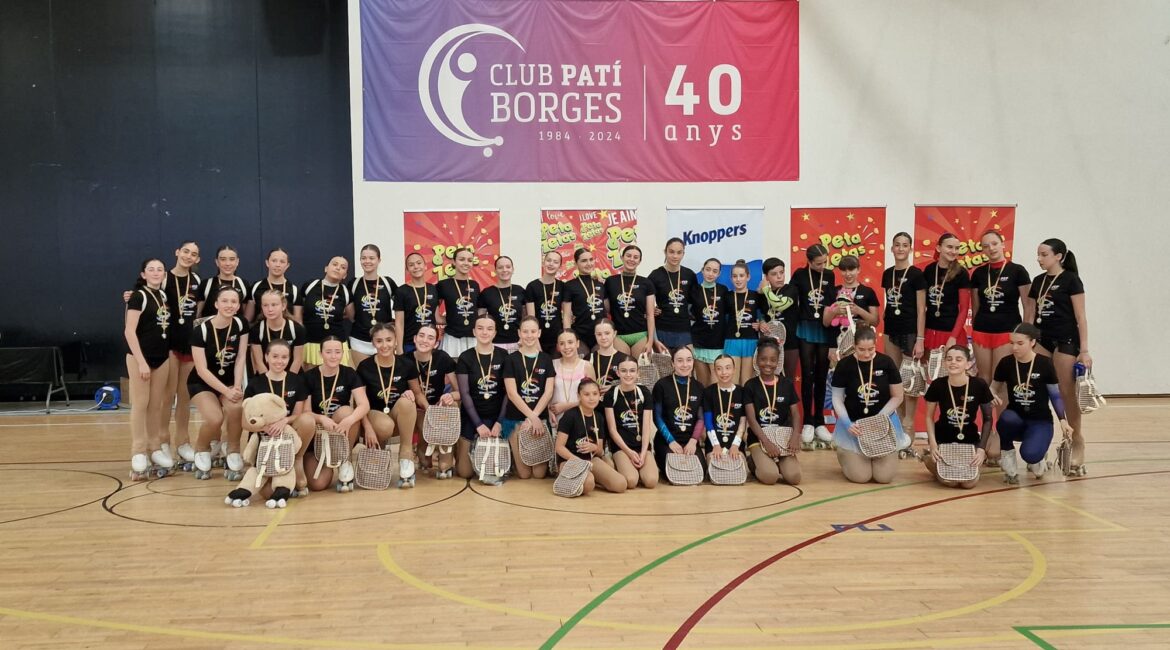 El Club Patinatge Artístic Fraga roza el pleno de podios en el 6è Trofeu Catalunya