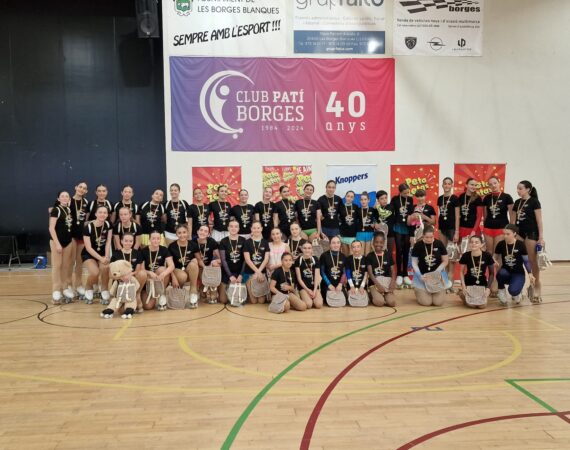 El Club Patinatge Artístic Fraga roza el pleno de podios en el 6è Trofeu Catalunya