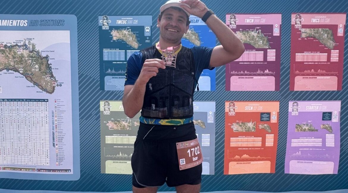 El fragatino Óscar Millán repite podio en la exigente Trail Menorca Camí de Cavalls 2026