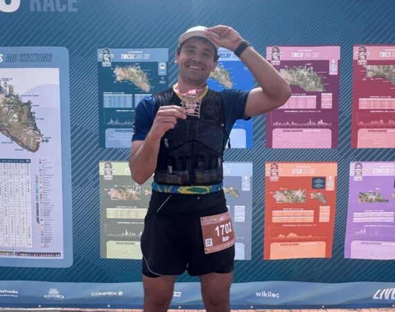 El fragatino Óscar Millán repite podio en la exigente Trail Menorca Camí de Cavalls 2026