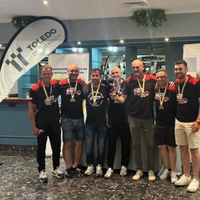 Iván Sampietro, subcampeón de España de pesca con el equipo RP Competición La Molina en Toledo