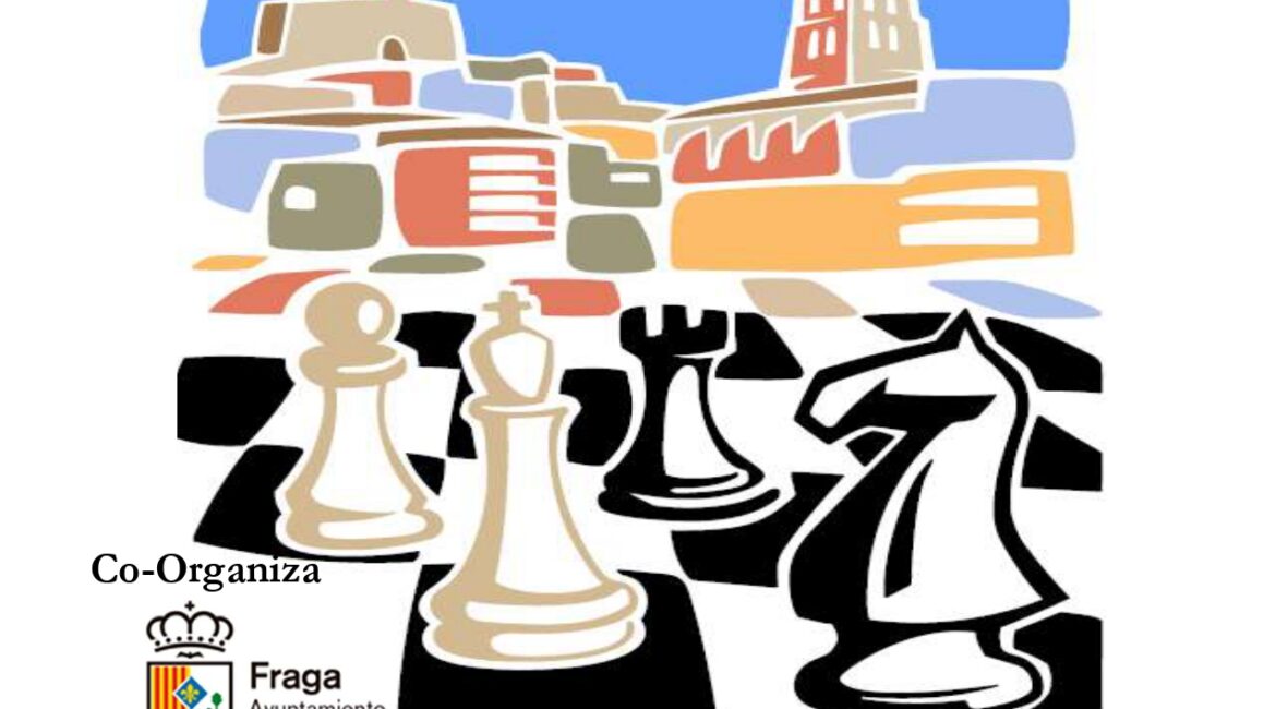 El XIV Open Ciudad de Fraga de ajedrez se celebrará el 20 de junio en el Castillo con más de 1.100 euros en premios