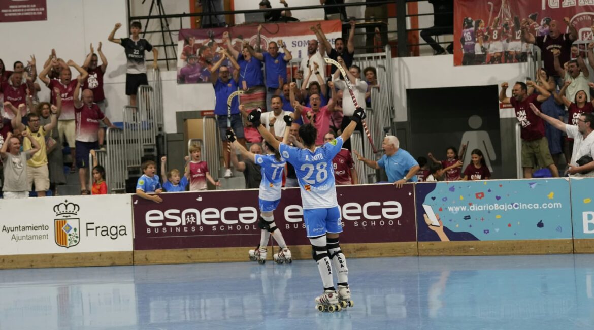 El Esneca Fraga jugará la final de la OK Liga tras remontar al Telecable en El Sotet