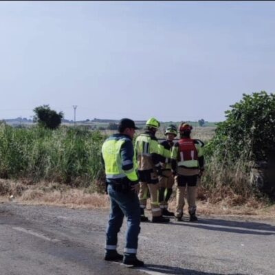 Tres vecinos de Mequinenza fallecidos en un accidente en la A-1223