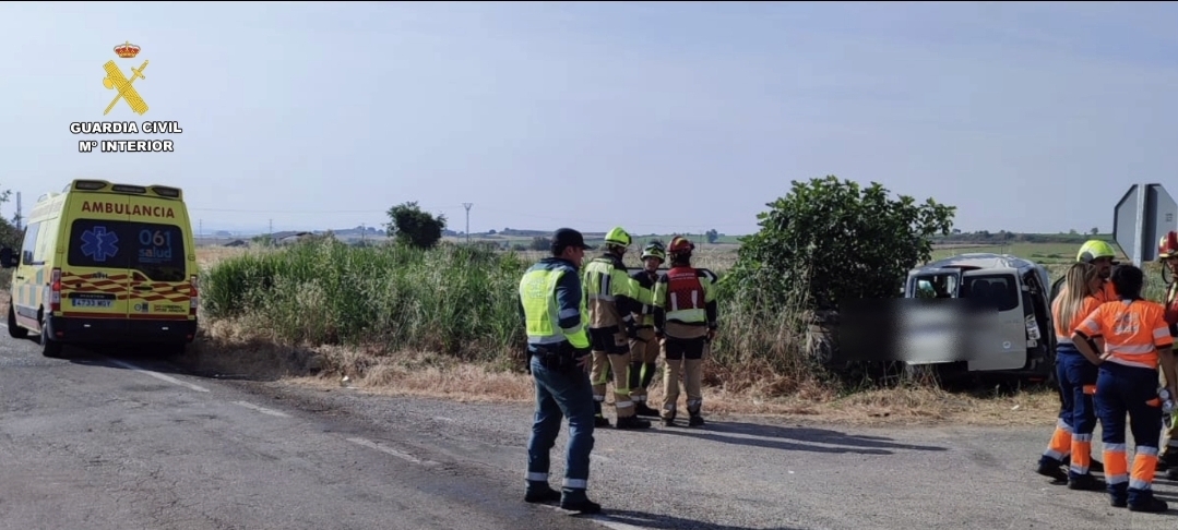 Dos vecinos de Mequinenza fallecidos en un accidente en la A-1223