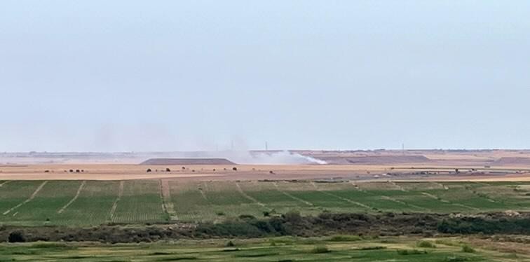 Recomiendan cerrar las ventanas en Candasnos por un incendio en el vertedero comarcal