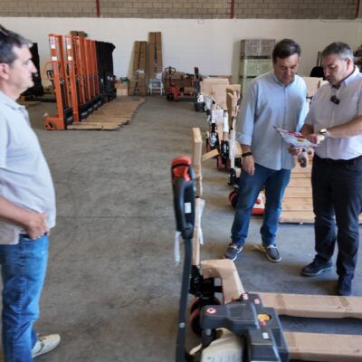 Manupack revoluciona el mercado con su modelo de transpaletas eléctricas por solo 985 euros