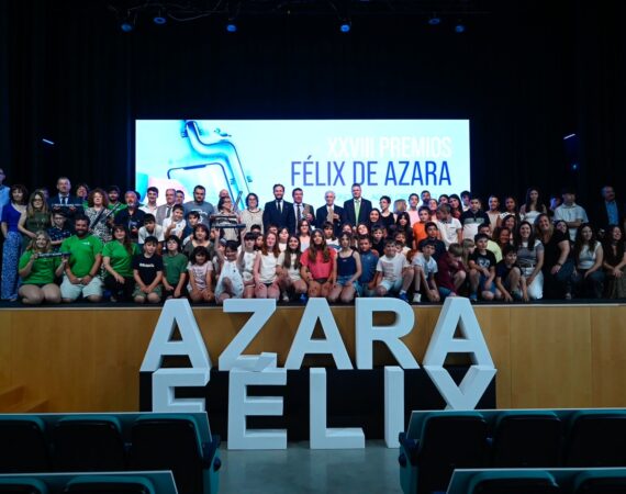 Los premios Félix de Azara riegan Fraga de galardones y territorio