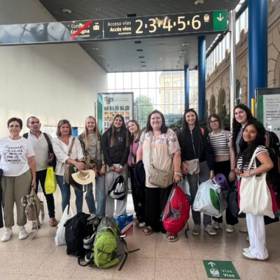 Vecinos del Bajo/Baix Cinca viajan a Madrid para participar en los actos del Papa León XIV