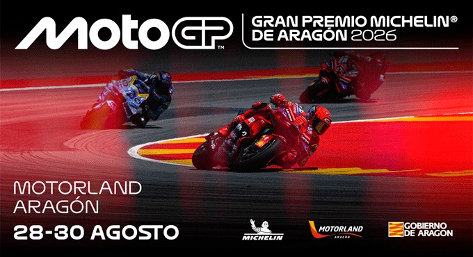 MotoGP vuelve a revolucionar Aragón: el impacto del Gran Premio Michelín llegará hasta el Bajo/Baix Cinca y Lleida del 28 al 30 de agosto