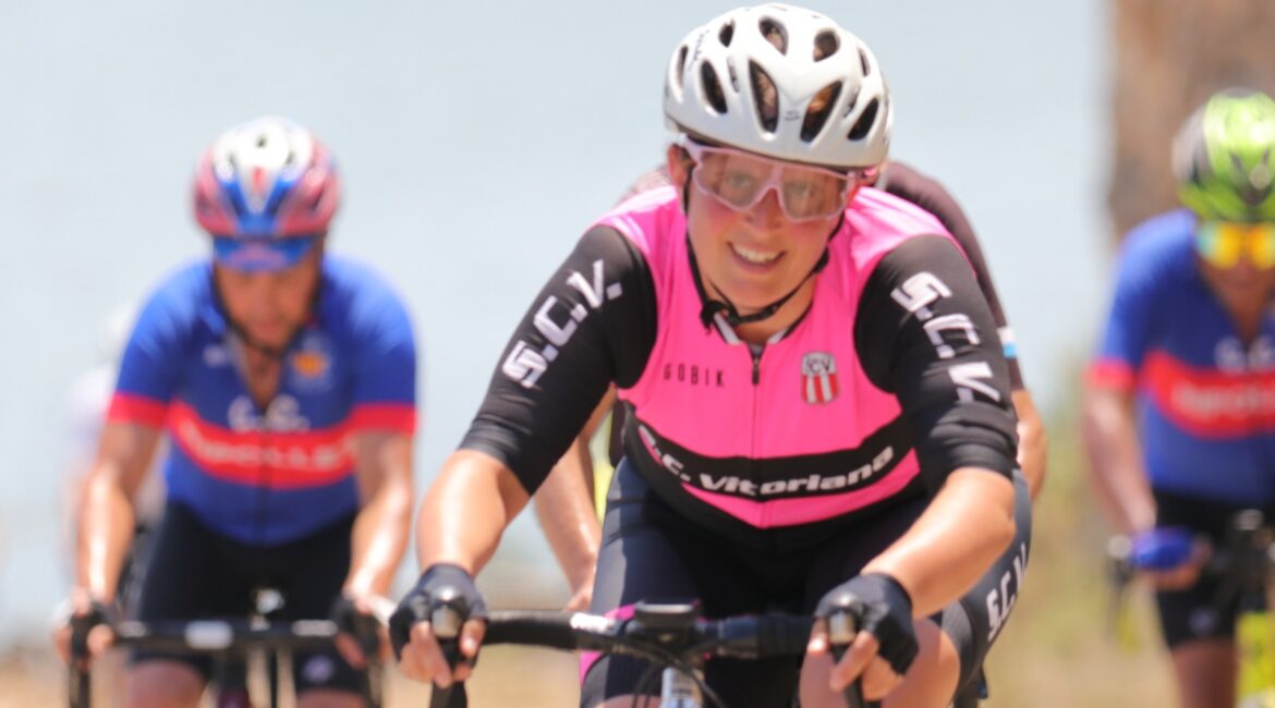 Marcos Soler y Sara Pueyo los primeros en coronar la Subida al Castillo de la XXIX Marcha Cicloturista de Mequinenza