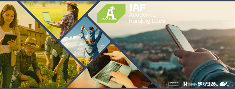 Formación Digital Rural: la academia online y gratuita del Gobierno de Aragón para formar a quienes viven y trabajan en el medio rural