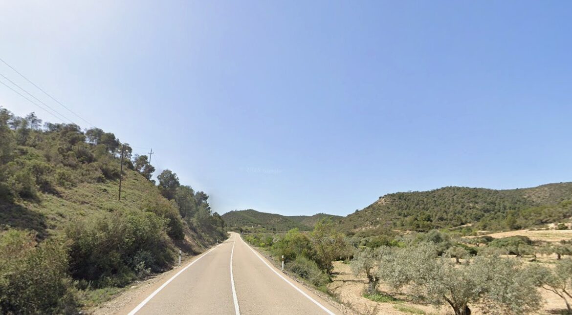 Fallece un hombre de 51 años en un accidente de tráfico en la N-211 cerca de Mequinenza