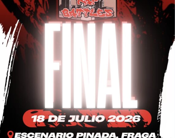 Anuncian la final de las Fraga Rap Battles para este 18 de julio en el parque de La Pinada