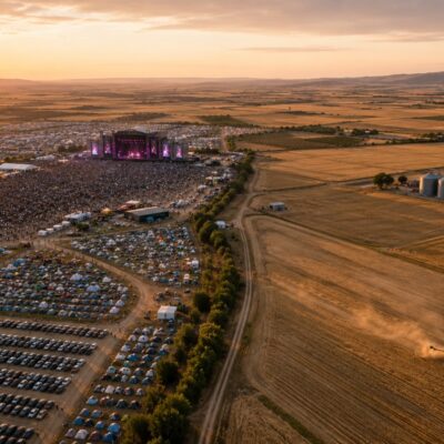 ¿Qué es más rentable en un terreno rústico?, un festival o explotación agrícola tradicional
