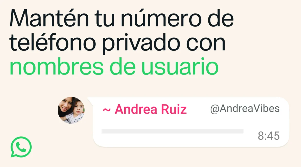 WhatsApp incorpora los nombres de usuario: qué son, para qué sirven y cómo configurar esta nueva función