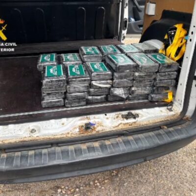 Civil Guard seizes 55 kilograms of cocaine in Candasnos