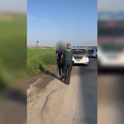 La Guardia Civil detiene a seis personas por un robo con violencia en Belver de Cinca