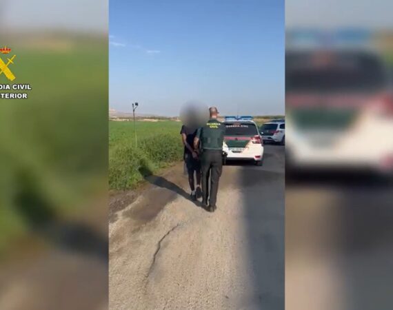 La Guardia Civil detiene a seis personas por un robo con violencia en Belver de Cinca