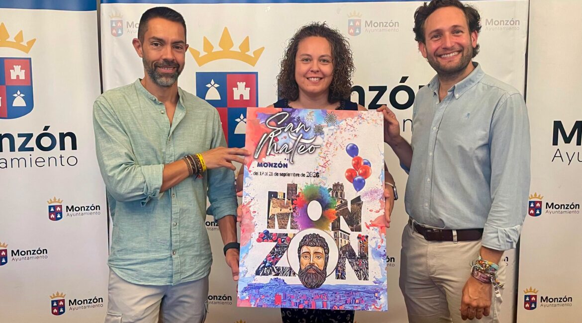 La torrentina Noemí Ruiz, autora del cartel de las Fiestas de San Mateo de Monzón
