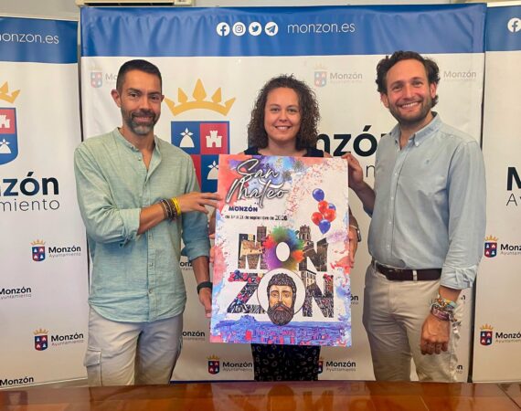 La torrentina Noemí Ruiz, autora del cartel de las Fiestas de San Mateo de Monzón
