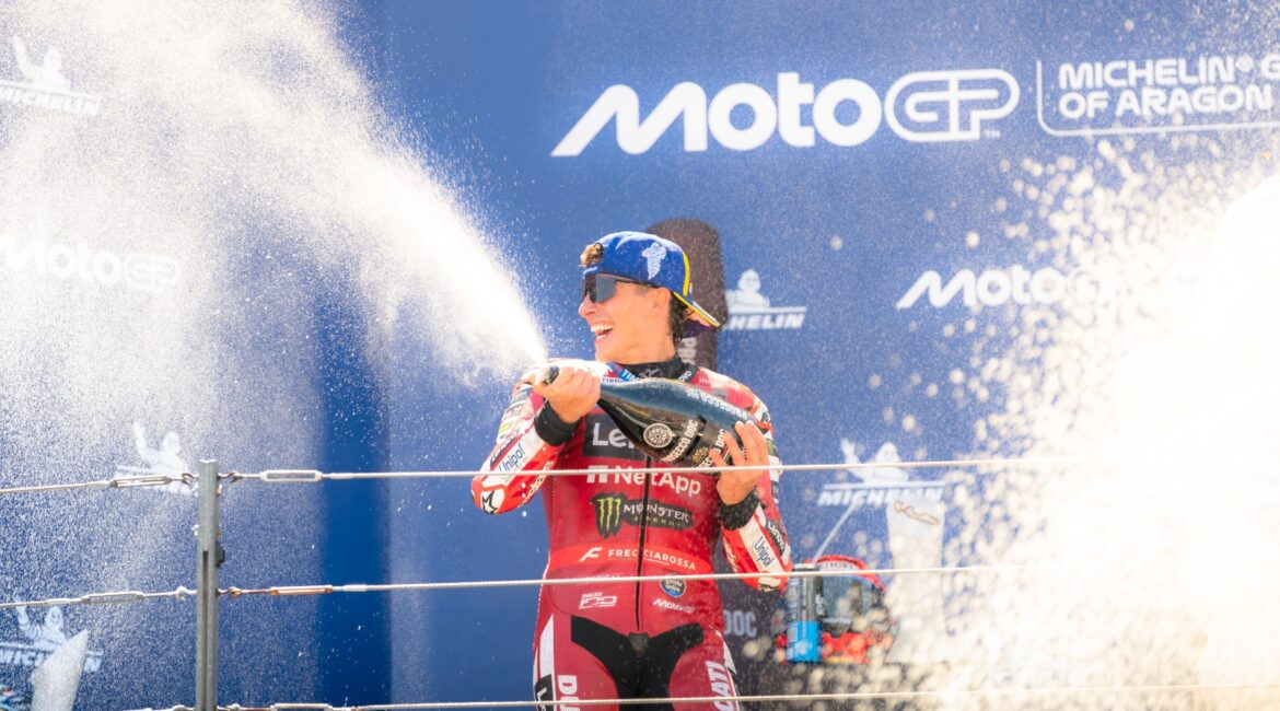 MotorLand celebra el Gran Premio Michelin de Aragón con el triunfo de Marc Márquez y más de 115.000 personas