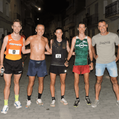 Nacho Dieste y Carlota Gasión ganan la tradicional carrera pedestre de la Asunción de Belver