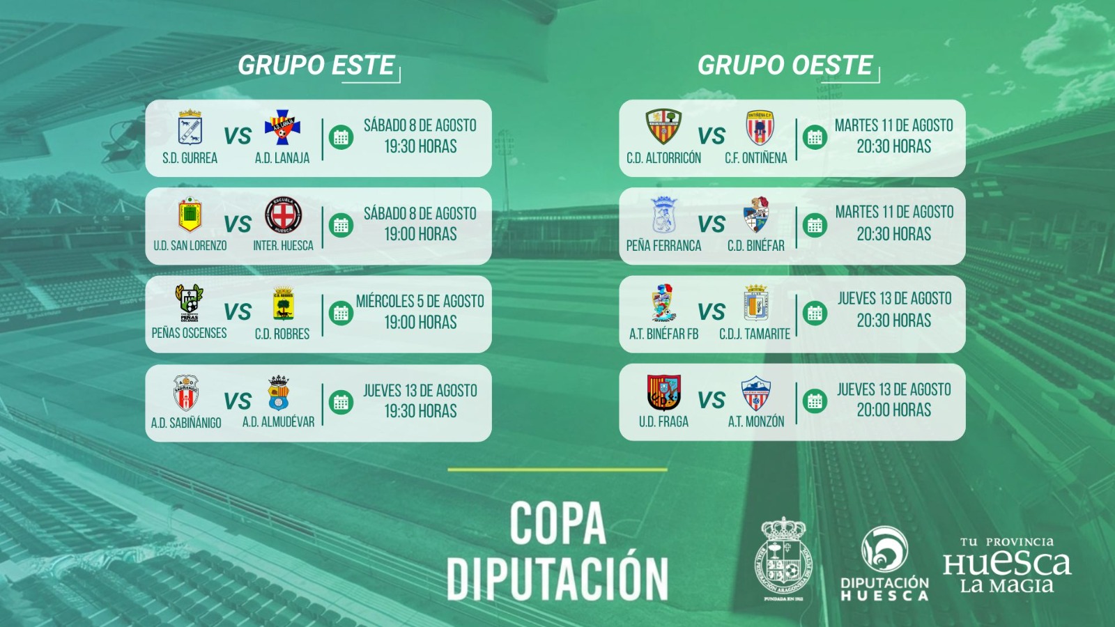 cuadrante copa diputación