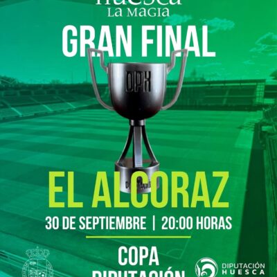 La final de la Copa Diputación cambia de fecha y se disputará el 30 de septiembre en El Alcoraz