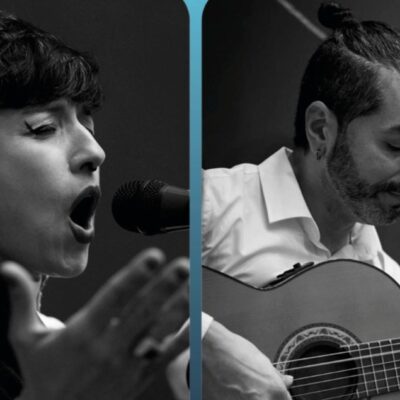 La fragatina Lorena Margalló presenta «Entre Luz y Chavela» en Mequinenza junto a Rubén Jiménez
